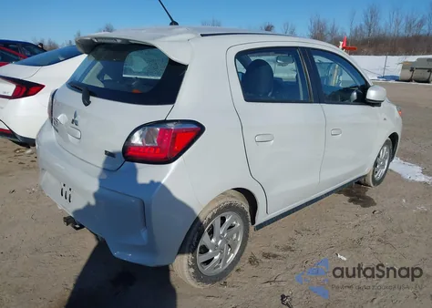 2022 Mitsubishi Mirage Es/Le z USA, uszkodzony, nr VIN ML32AUHJ5NH002350